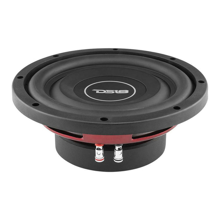 DS18 SRW8.4 8" 150W RMS 4 Ohm Single Voice Coil Shallow Subwoofer