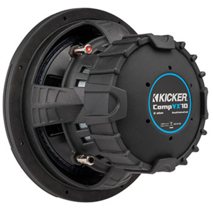 Kicker CompVX Series 10" DVC 2-Ohm 1200-Watt Peak Subwoofer 50CVX102