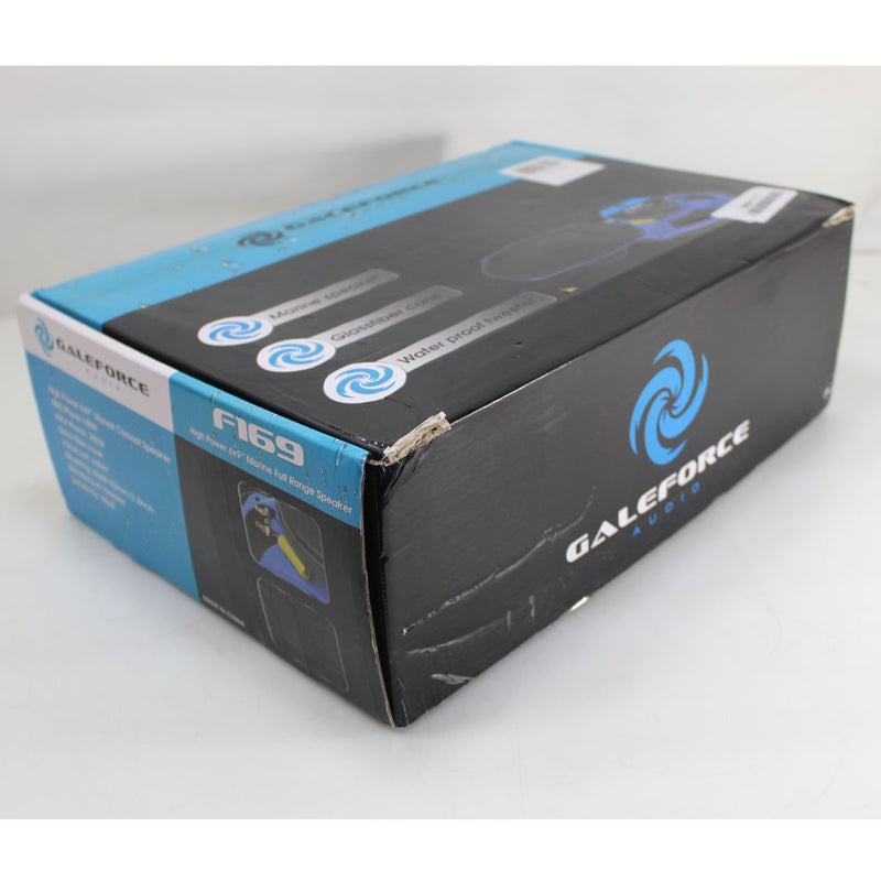 6x9" Hybrid Coax 100W RMS Midrange Galeforce F1 Speakers Pair OPEN BOX