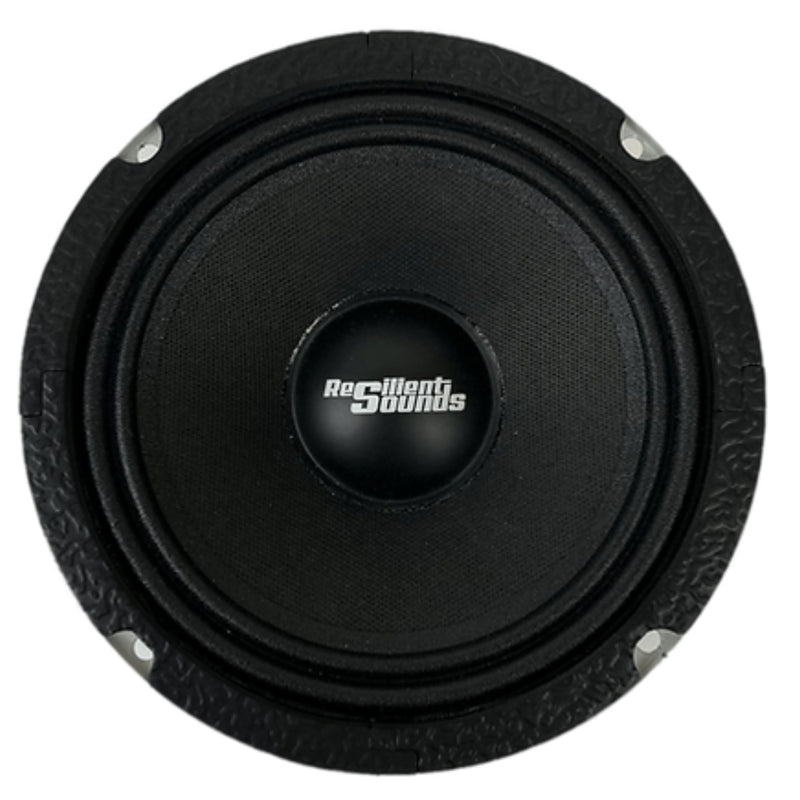 Resilient Sounds M Series 6.5" 250 Watt RMS 4 Ohm Midrange Car Audio Loudspeaker