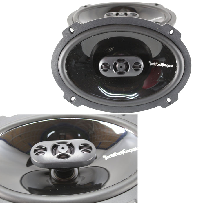 Pair of Punch 6x9" 300W 4-Way 4 Ohm Full Range Speaker P1694 - OPEN BOX