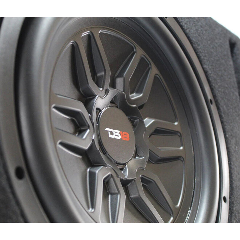 DS18 LSE-112A 12" 500W 4 Ohm Loaded Ported Enclosure w/ Amplifier and Amp kit