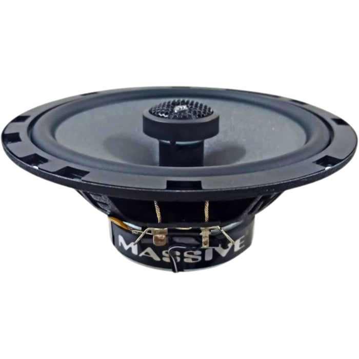 6.5" 75W RMS 4-Ohm Coaxial Speakers Massive Audio Faze Series FC6X