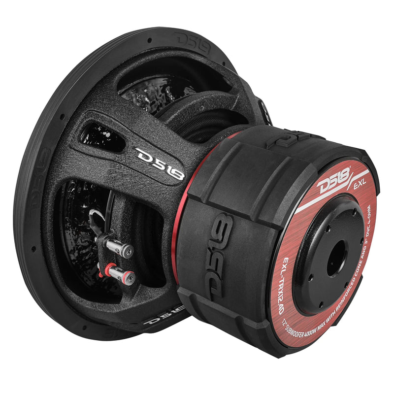 12" 2000 Watts RMS 4 DVC 4-Ohm Triple Stack Car Audio Subwoofer DS18 Series