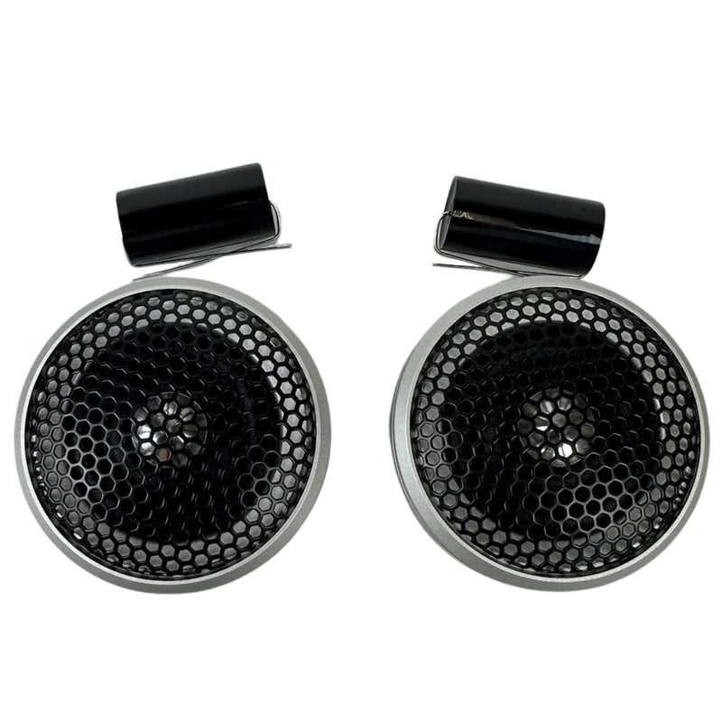 Resilient Sounds Pair of 1" Neo 30 Watt RMS 4 ohm Silk Cone Dome Tweeters EST-1