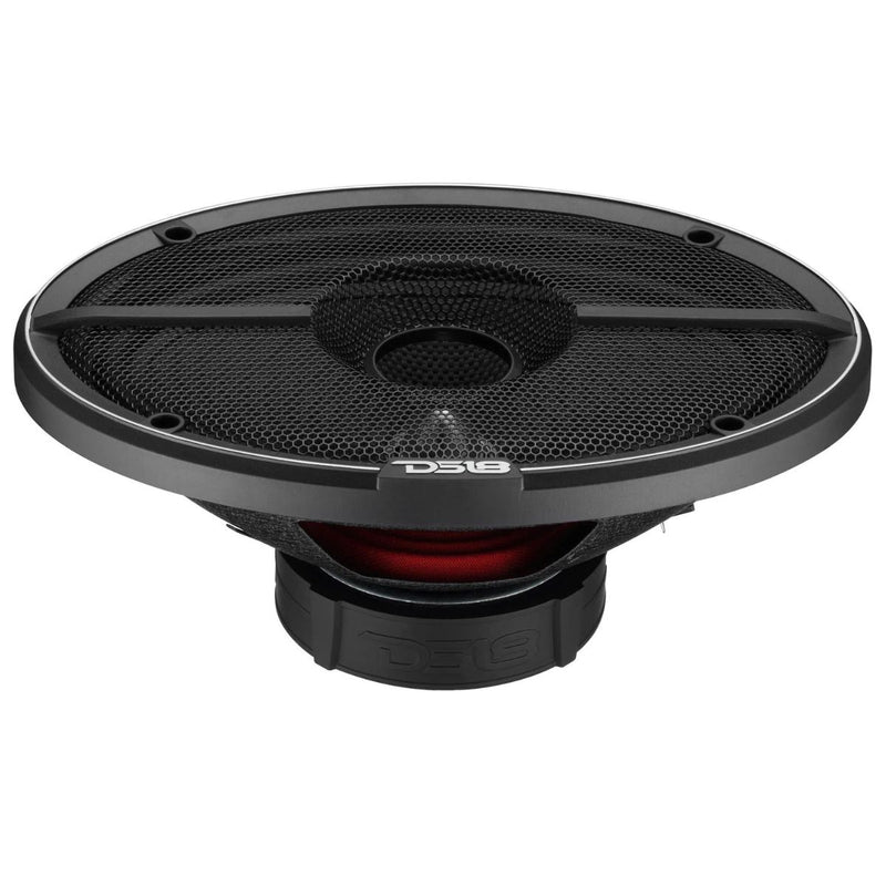 DS18 ZXI 6x9” 120W RMS 4-Ohm 2-Way Component Speaker Pair with Glass Fiber Cone