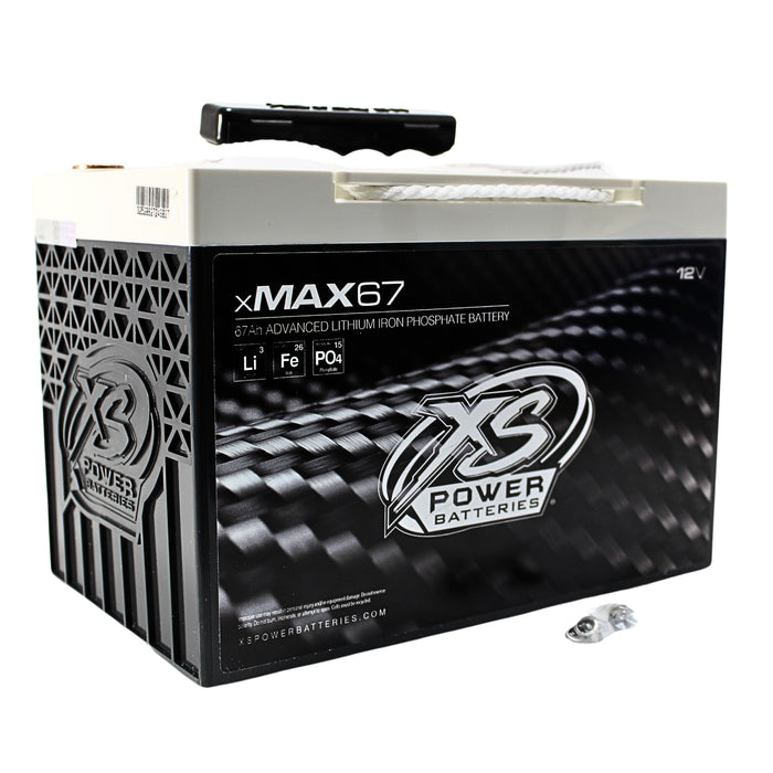 15,000W 12V (14.7V Max) 67AH 300A Max Lithium Battery XSPower xMax Series XMA67