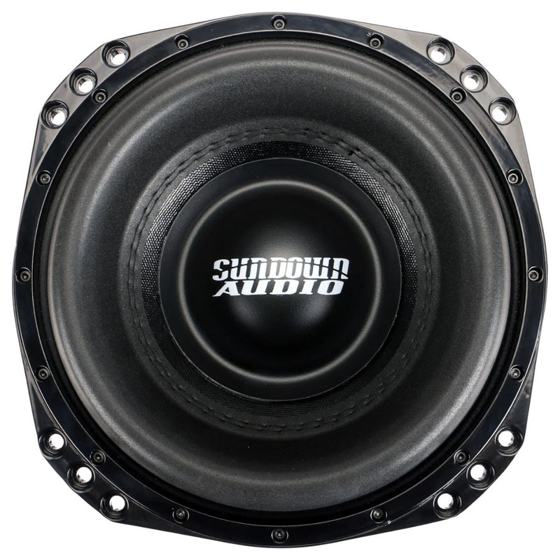 8" Z-Series 2000 Watts RMS Dual 1 Ohm 3" Voice Coil Sundown Car Audio Subwoofer