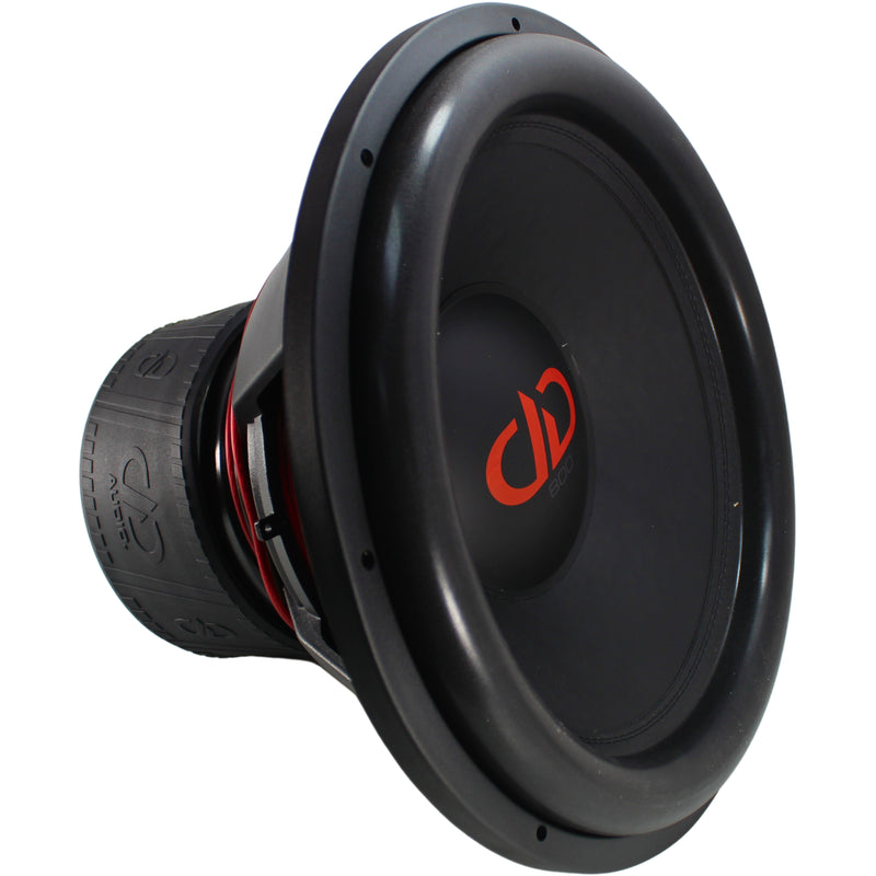 DD Audio 800 Series 18" 2500W RMS 2-Ohm DVC Power Tuned Subwoofer / 818f-D2