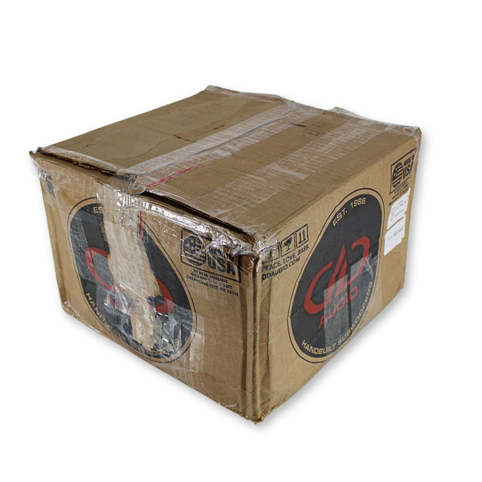 DD Audio 10" USA Built Dual 2-Ohm 3.35” Voice Coil 2500-Watt Subwoofer OPEN BOX