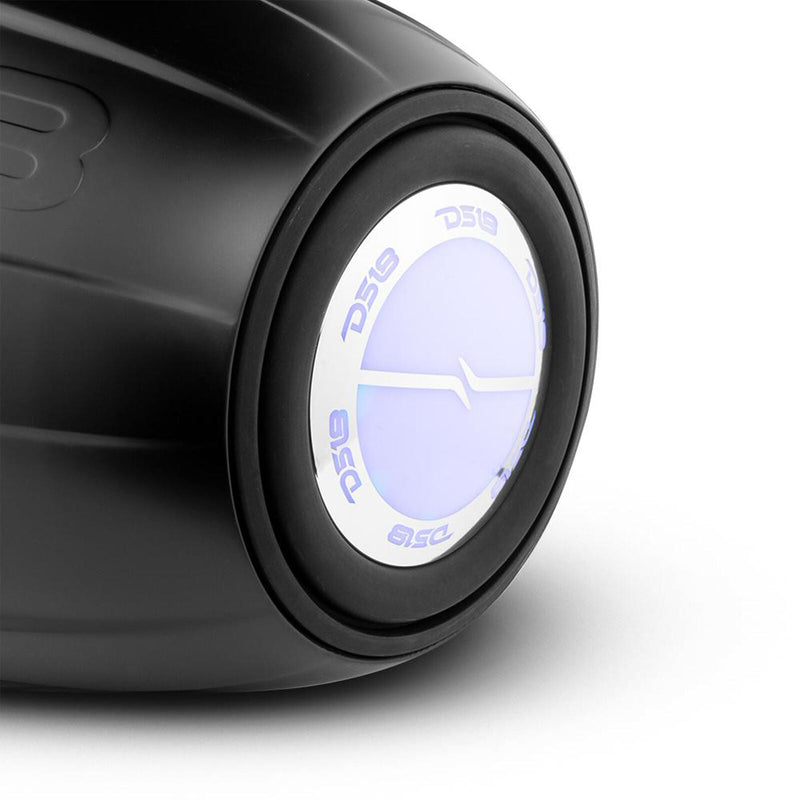 Pair of DS18 Hydro NXL-X10TPNEO/BK 10" 900W 4 Ohm RGB LED Marine Tower Speakers