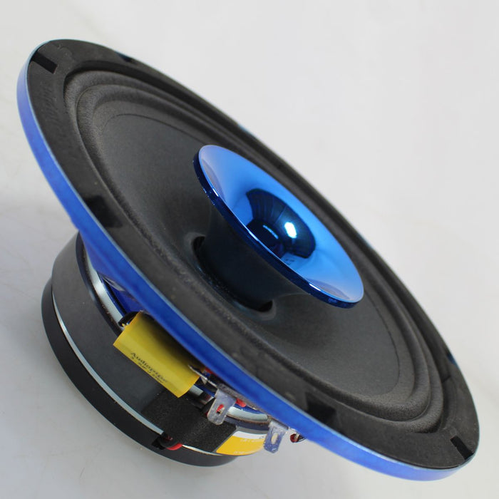 Audiopipe 8" 200W RMS 4 Ohm Blue Eye Candy Compression Horn Speaker OPEN BOX
