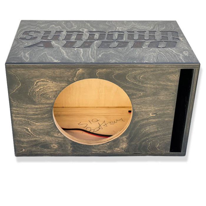 Single 10" Birch Ported Subwoofer Box for Sundown v3 X Series