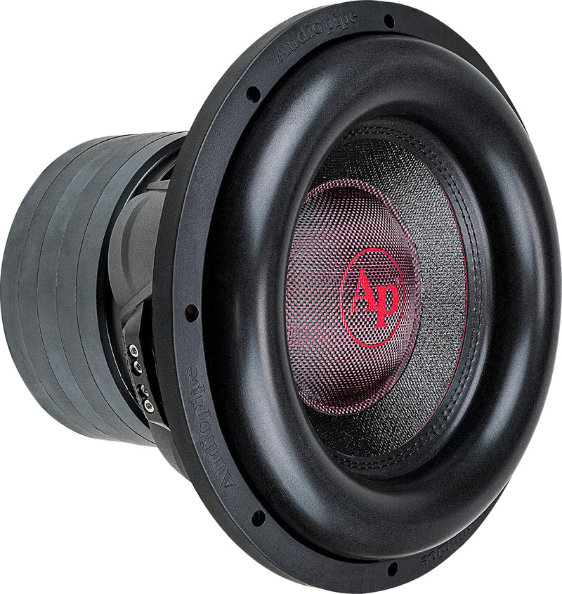 Audiopipe 12" Dual Voice Coil 2 Ohm 1100 Watt RMS Quad Stacked Magnet Subwoofer