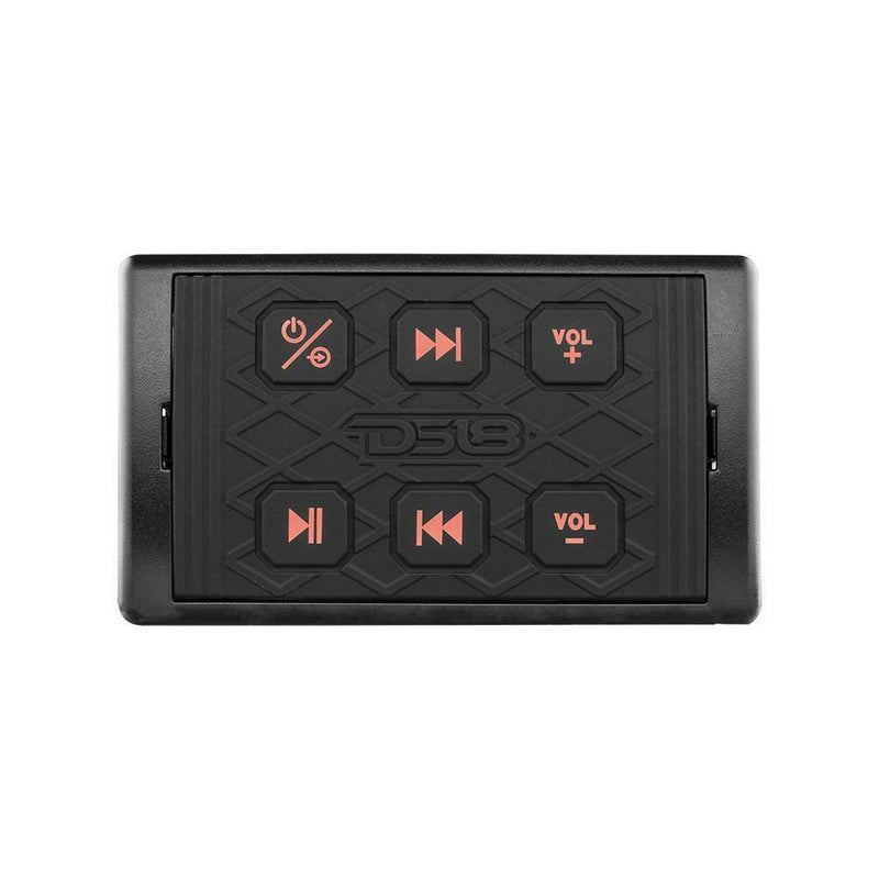 DS18 Hydro BTRC-SQ Universal Marine Bluetooth Audio Receiver with Controller