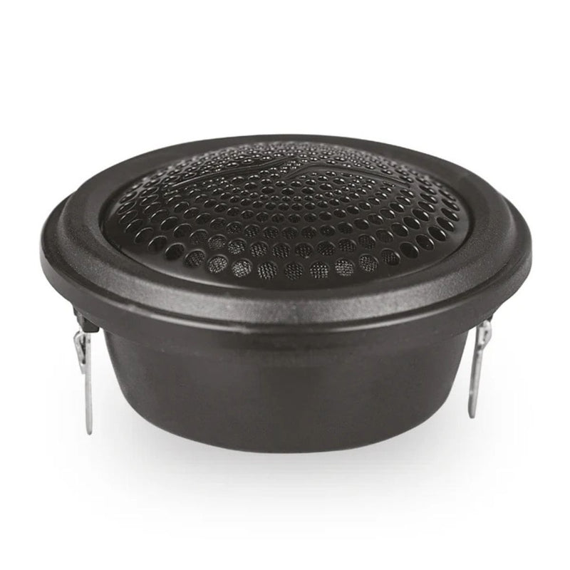 6.5" 150W RMS 4-Ohm DS18 DXQ6C3 3-Way Component Speaker Set Yellow Straw Cone