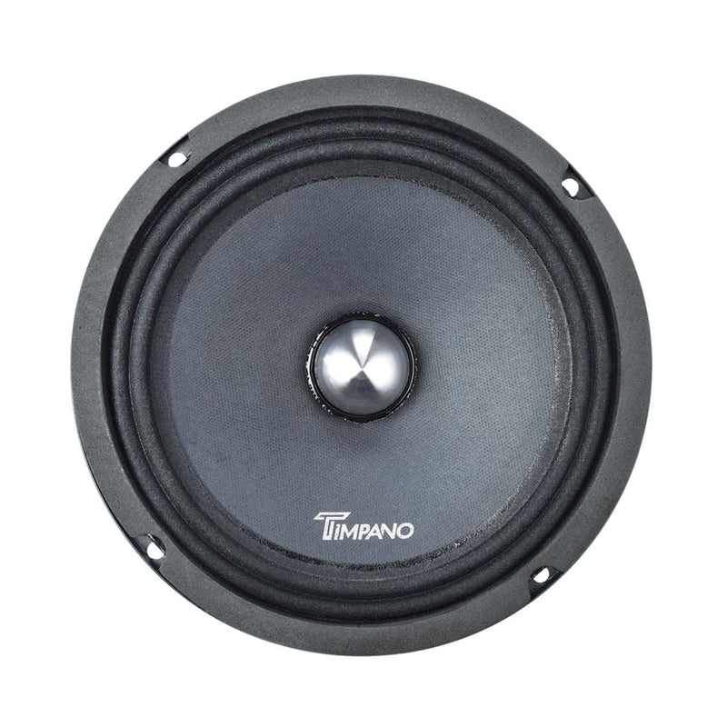 Timpano 8 Inch 400W 4 Ohm Midrange Pro Audio Loudspeaker With Bullet MR8-4BULLET