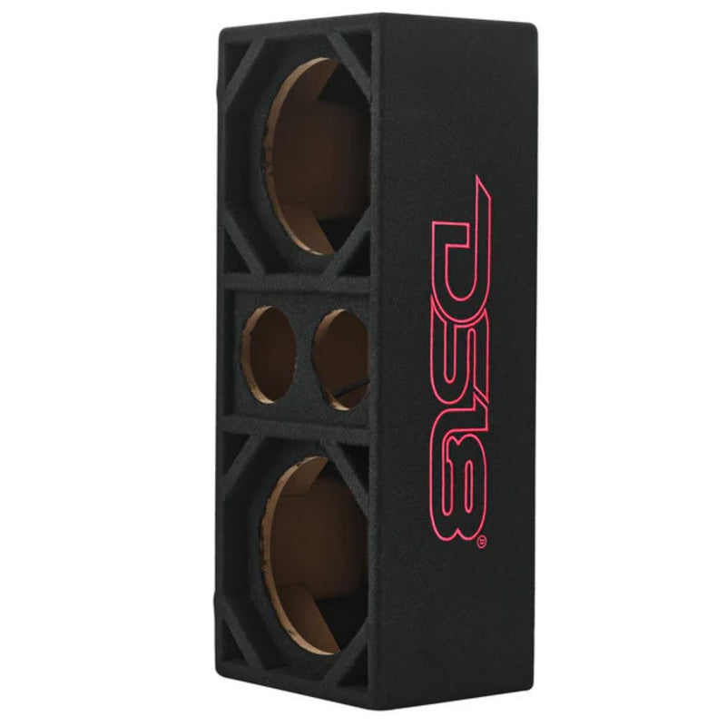 Dual 8 + Dual 4 Tweeter Ported Voceteo Empty Enclosure Speakon Ready DS18