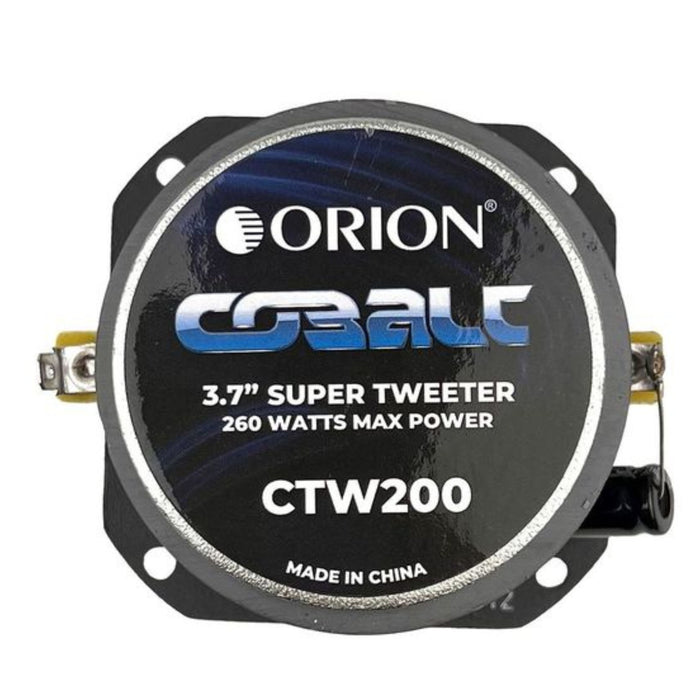 3.7" 65 Watt RMS 4-Ohm Pro Car Audio Bullet Tweeter Orion Cobalt Series