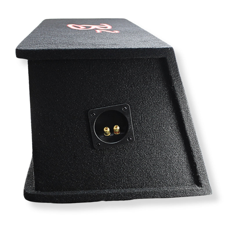B2 Audio Dual 8" 800W Peak Dual 2 Ohm Vented Loaded Subwoofer Enclosure DVPE28