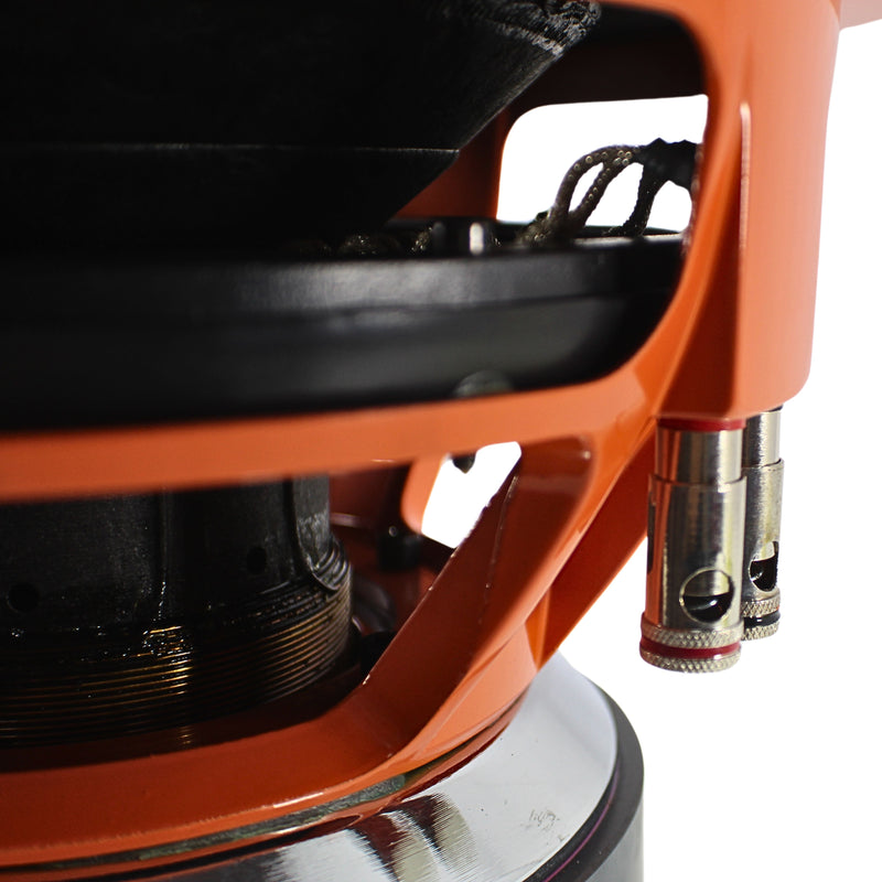 12" 6000 Watts Peak Dual 1 Ohm Subwoofer Avatar Tsunami Orange STU-1246-D1
