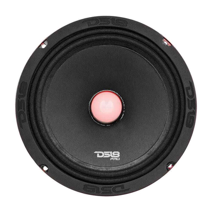 DS18 8" 275W RMS 4-Ohm w/ RGB LED Bullet Midrange Speaker / PRO-X8.4BMRGB