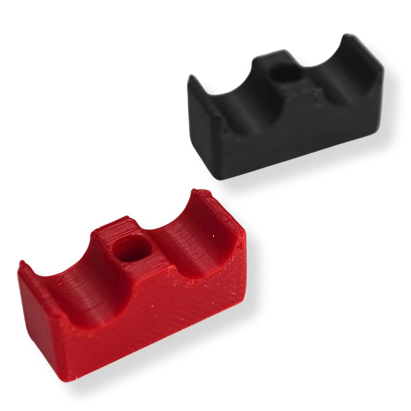 Big Jeff Audio RCA Cable Clips Wire Management 2 to 20 Pack Red and Black