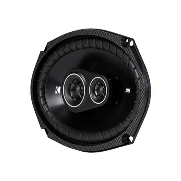 Kicker 6x9" Coaxial 3 Way Speakers 360W Peak 4 Ohm Car Audio Black 43DSC69304