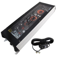 B2 Audio 2500W 1-Ohm Class D Monoblock Amplifier w/ RGB LED Lights RIOT Series