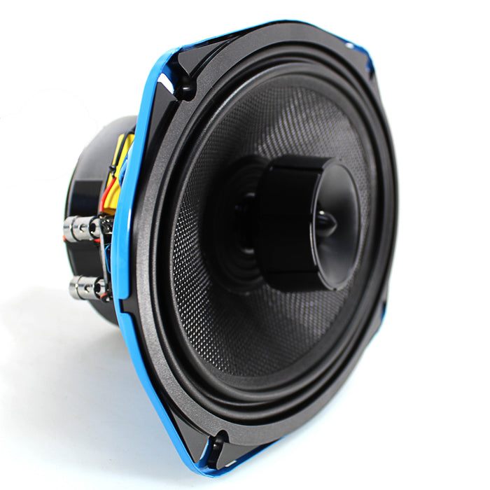 Motorcycle/Marine 6x9" Hybrid Coax 100W RMS Midrange Galeforce F1 Speakers Pair