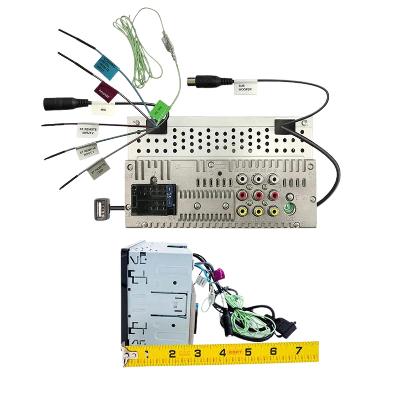 Kenwood DMX129BT Digital Multimedia Receiver & Kenwood Universal Backup Camera