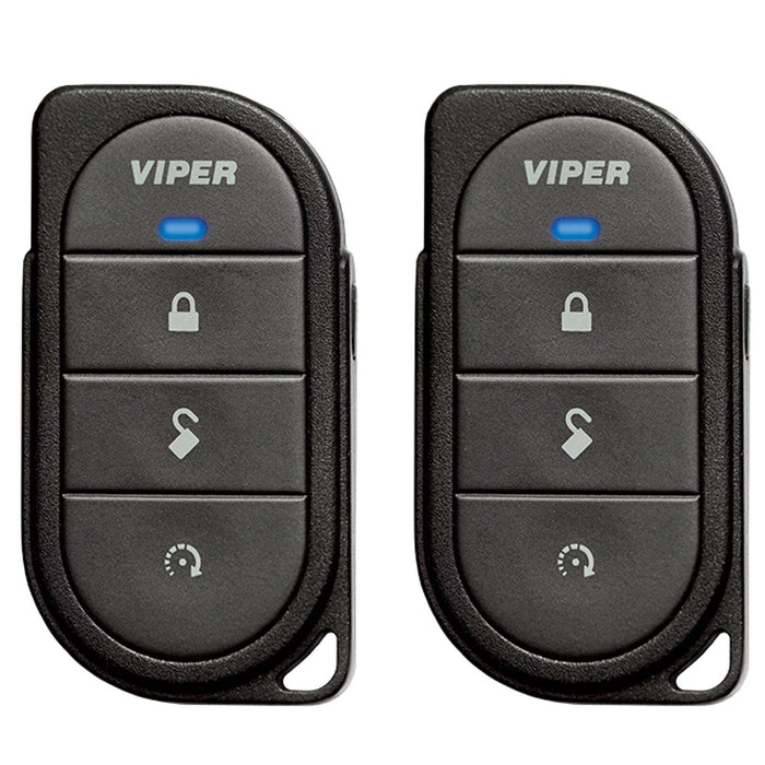 Viper 1-Way Keyless Entry System 211HV 1/4 Mile Range 3 Channel 2 Remotes 412V