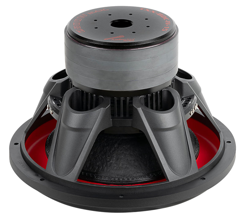 Audiopipe TXX-BDC 15" 1400W RMS 2x4-Ohm DVC Quad Stack Composite Cone Subwoofer