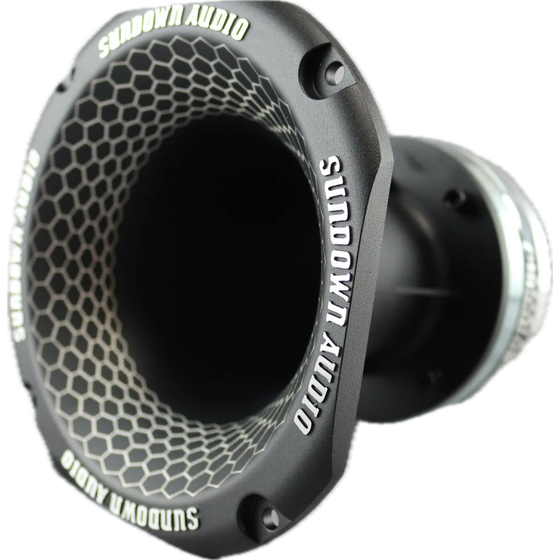 Sundown Pro Car Audio 2" Throat 110 Watt RMS 4-Ohm Neo Super Horn and Driver
