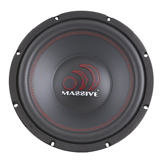 Massive Audio 2x 12" 1200W Subwoofers Dual 4 Ohm TKO124 + Mono Amp Package