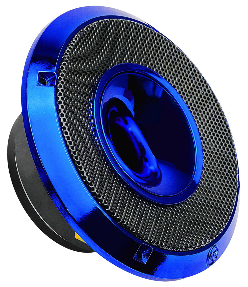 Audiopipe 6.5" 150W RMS 4 Ohm Blue Eye Candy Compression Horn Midrange Coax Speaker