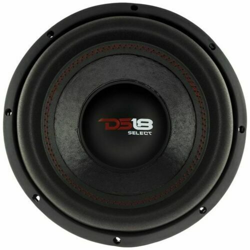 DS18 10" Subwoofer 440W 4 Ohm Single Voice Coil Bass Pro Car Audio SLC-10S