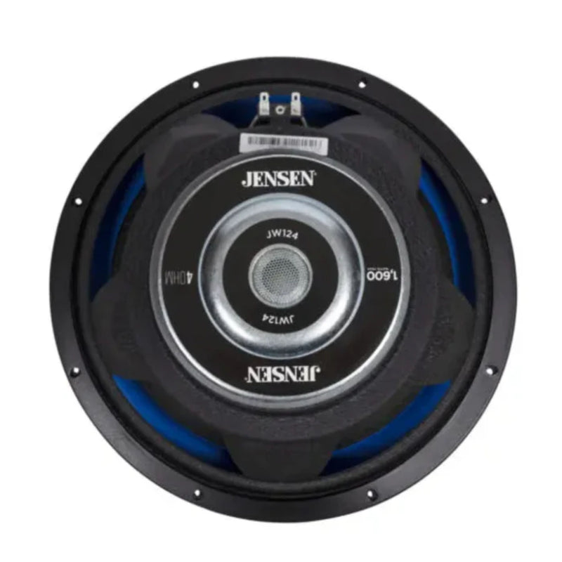 Pair of 12" 300 Watt RMS Subwoofers w/ Monoblock 690 Watt Class D RGB Amplifier