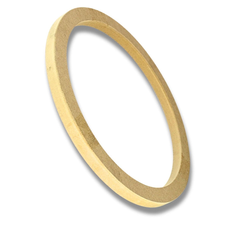 Install Bay 12" High Quality Wood MDF Speaker Spacer Ring Single 3/4" Depth SR12