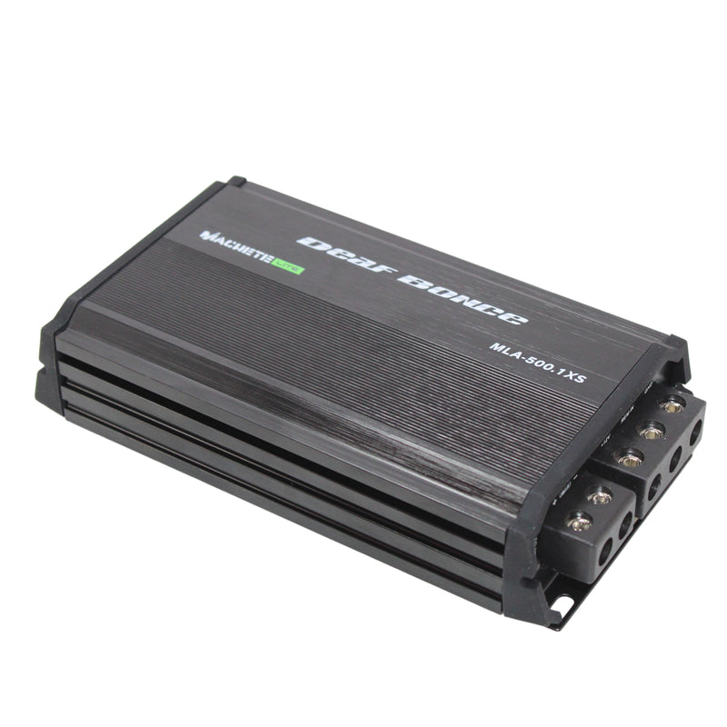 Deaf Bonce 500W 1 ohm Class D Machete Monoblock Power Amplifier MLA-500.1 XS