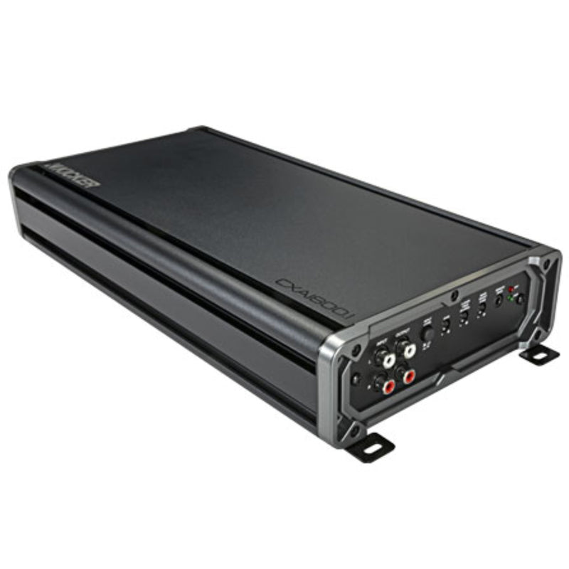 Kicker CX Series Monoblock Class D 1800W RMS 1-Ohm Amplifier - 46CXA18001T