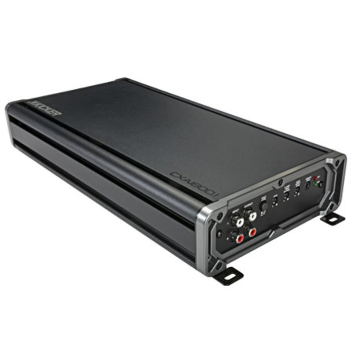 Kicker CX Series Monoblock Class D 1800W RMS 1-Ohm Amplifier - 46CXA18001T