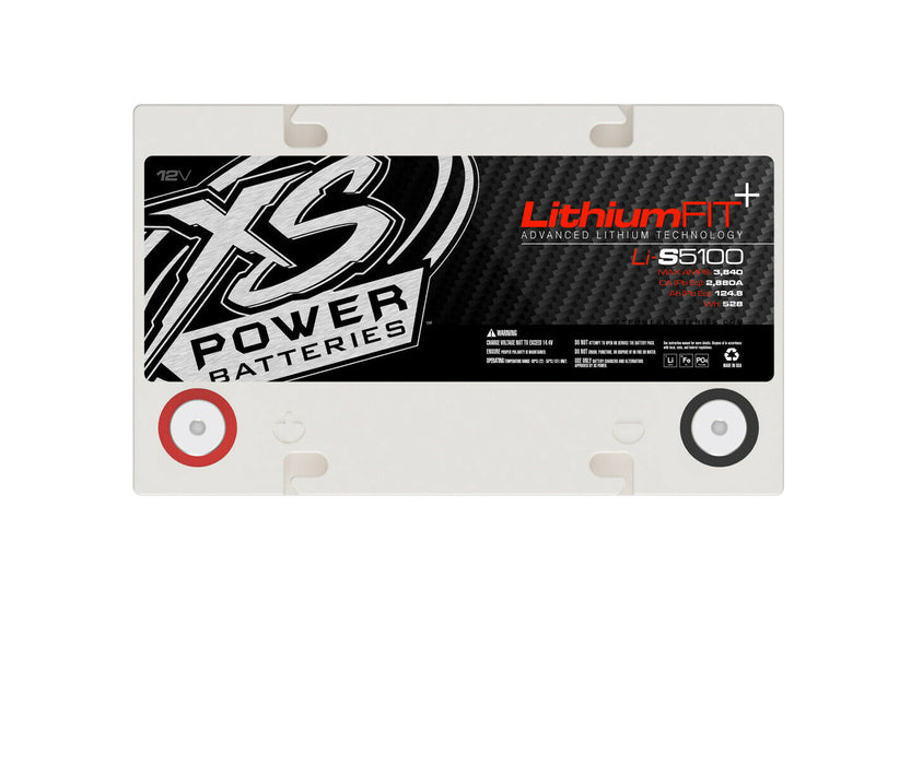 XS Power 12V Lithium Racing Battery 3840 Max Amps 41.6AH 1920A LI-S5100