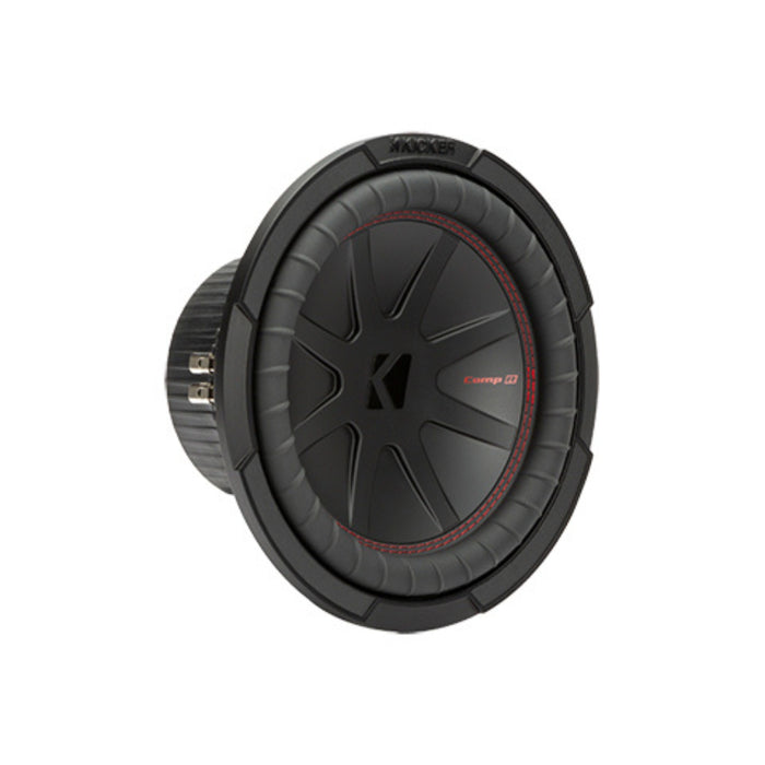 Kicker CompR Series 8" Dual 2 Ohm Voice Coil Car Subwoofer 600W Peak 48CWR82