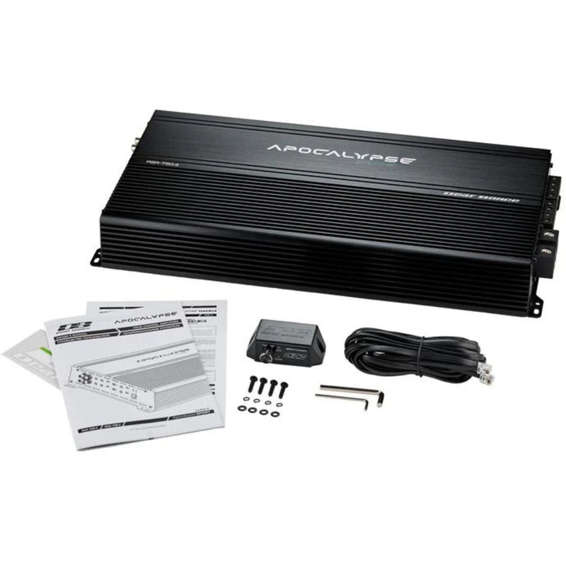 Deaf Bonce 750 Watt 1-Ohm 4-Channel Class D Apocalypse  Amplifier ASA-750.4