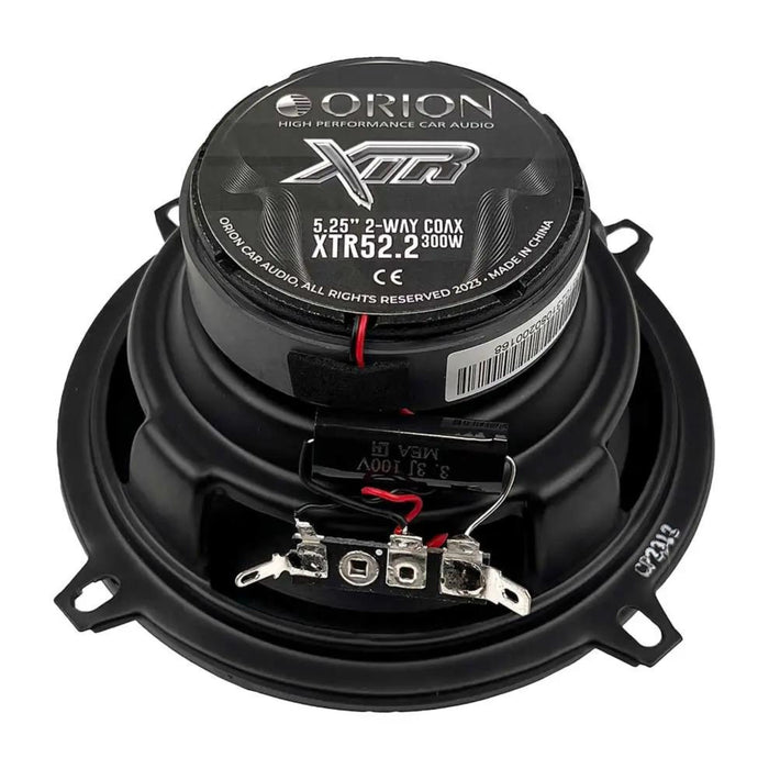 5.25" 4-Ohm 75 Watts RMS 2-Way Coaxial Car Audio Speakers Orion Series XTR