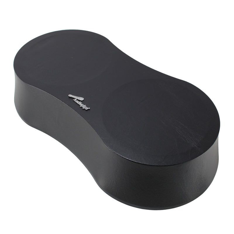 Dual 8" Wood Vinyl Covered Rear Deck Speaker Pod - Black