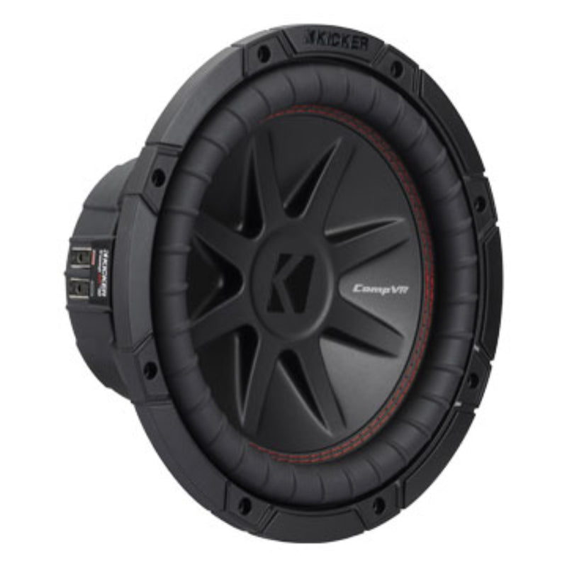 Kicker CompVR Series 10" Dual 4 Ohm voice Coil Car Subwoofer 750W Peak 52CVR104