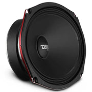 The PRO SM69.4 delivers loud and clear 6x9 inch midrange sound for motorcycles and marine builds, rated at 250W RMS with a water resistant cone Speaker Side View