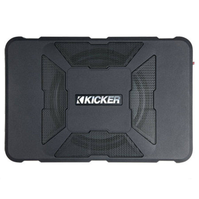 Kicker Hideaway Series 8" 150W RMS Compact Powered Subwoofer with Bass Control